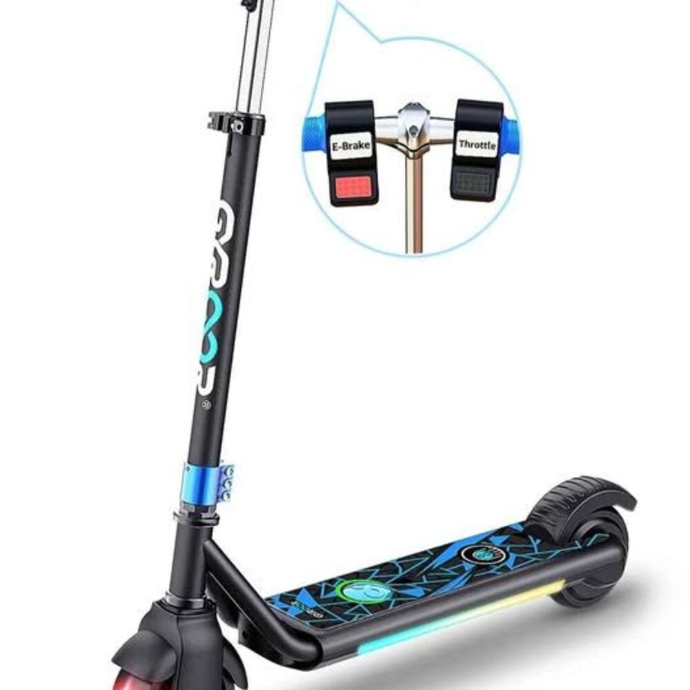 Gyroor H30 Max Electric Scooter for Kids, LED Dispaly, 150W Powerful Motor, Dual